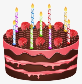 Birthday Cake Wedding Cake Chocolate Cake Clip Art, HD Png Download, Free Download