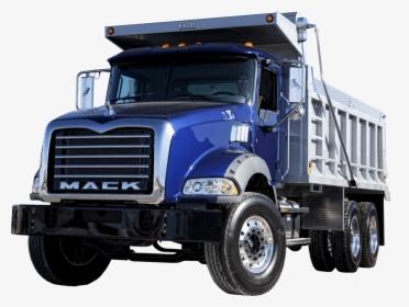 Blue Mack Dump Truck, HD Png Download, Free Download