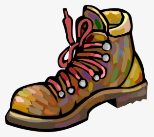 Royalty Free Boots Vector Illustration - Hiking Boots Clipart, HD Png Download, Free Download