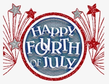 Free 4th Of July Clipart Happy Fourth Of July Clipart - Illustration, HD Png Download, Free Download