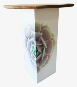 Inspired Environments Lavender Succulent Glow Table - Garden Roses, HD Png Download, Free Download