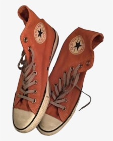 Aesthetic Orange Converse Png, Transparent Png, Free Download