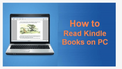 Read Kindle Books On Pc - Netbook, HD Png Download, Free Download