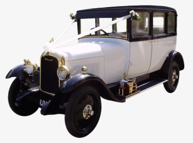 White Vintage Cars - Vintage Wedding Car Png, Transparent Png, Free Download