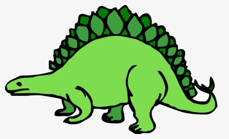 Line Art,wildlife,leaf - Dinosaur Clipart, HD Png Download, Free Download