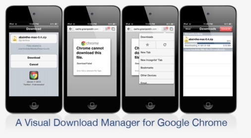 Chrome Download Manager Modmyi $3 - Iphone, HD Png Download, Free Download