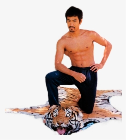 Bruce Lee Agnes Lee , Png Download - Bruce Lee Fight With Tiger, Transparent Png, Free Download
