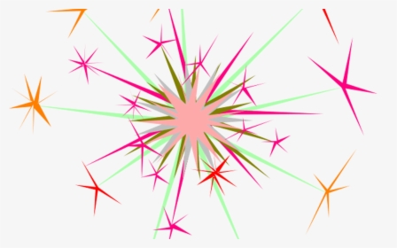 9 Vector Sparkle Star Clip Art Images Sparkle Stars - Fireworks Clipart Png Glitter Fireworks Png, Transparent Png, Free Download