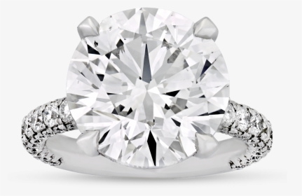 Round Brilliant-cut Diamond Ring, - Pre-engagement Ring, HD Png Download, Free Download