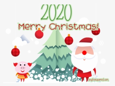 2020 Merry Christmas Png Image Pngbg - Cute Christmas Png Transparent, Png Download, Free Download