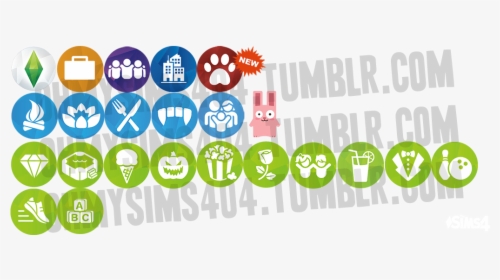 Sims 4 Pack Symbols, HD Png Download, Free Download