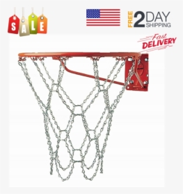 Picture 1 Of - Chain Basketball Hoop, HD Png Download, Free Download