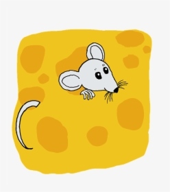 Transparent Rat Clip Art - Raton Y Queso Png, Png Download, Free Download