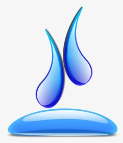 Transparent Water Drop Clipart - Gambar Ilustrasi Tetesan Air, HD Png Download, Free Download