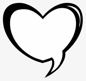 Heart Speech Bubble Clipart, HD Png Download, Free Download