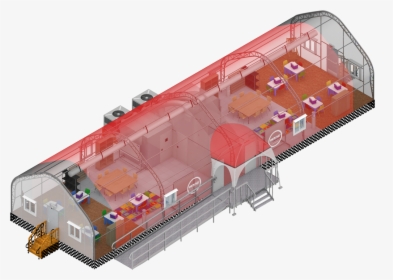 Alaska Structures Denali Classroom System - Container Ship, HD Png Download, Free Download
