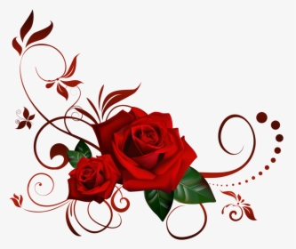 Wind In The Road - Transparent Background Roses Clipart, HD Png Download, Free Download