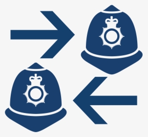 Police Officer Transfers - Clip Art Police Hat, HD Png Download, Free Download
