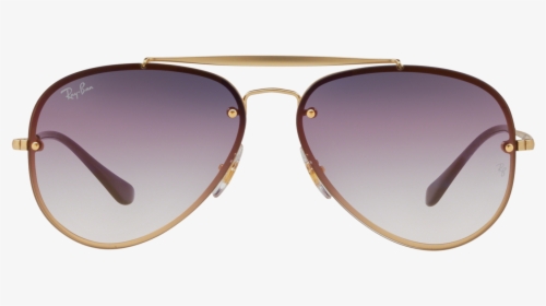 Sunglasses Ray Ban Aviator Blaze Gold Matte Rb3584n - Shadow, HD Png Download, Free Download