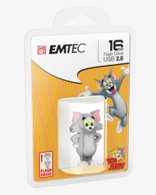 Tom & Jerry Cardboard 16gb - Emtec 128gb Usb 2.0, HD Png Download, Free Download