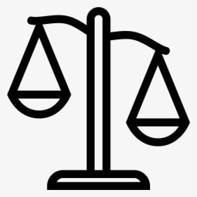 Scales Of Justice Icon Png Download - Weight Symbol, Transparent Png, Free Download