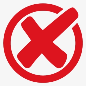 Red X Mark Icon - Good Mark, HD Png Download, Free Download