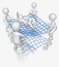 Stick Figure Moving Teamwork, HD Png Download, Free Download