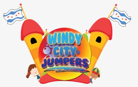 Windy City Jumpers - Jumping Castle Clip Art, HD Png Download, Free Download