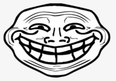 Trollface Png Transparent Images - Troll Face Front View, Png Download, Free Download