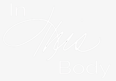 In This Body - Calligraphy, HD Png Download, Free Download