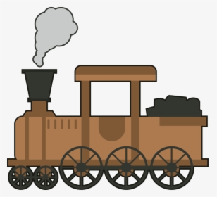 Train Rail Png Pic - Train With Coal Cartoon, Transparent Png, Free Download
