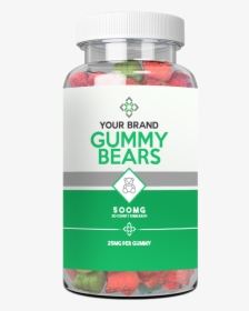 Cbd Gummy Bears"  Class= - White Label Cbd Gummies, HD Png Download, Free Download
