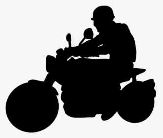 Bike Motorcycle Silhouette Png, Transparent Png, Free Download