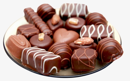 Chocolates In A Plate Png Image - Imagenes De Chocolates Png, Transparent Png, Free Download
