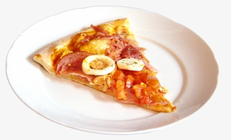 Pizza Piece Png Image - Plate With Pizza Png, Transparent Png, Free Download