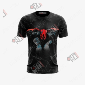 Death Note 3d T-shirt - T-shirt, HD Png Download, Free Download