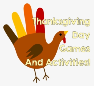 Family Eating Thanksgiving Dinner At Restaurant Clipart - Thanksgiving Hand Turkey, HD Png Download, Free Download