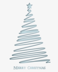 Merry Christmas Decorative Tree Transparent Image, HD Png Download, Free Download