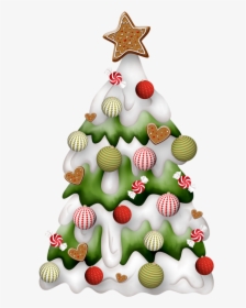 Winter Christmas Tree Clip Art, HD Png Download, Free Download