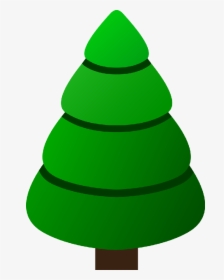 Christmas Tree Clip Art - Christmas Tree Template In Green, HD Png Download, Free Download
