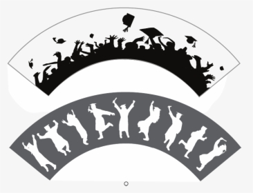 Graduation Cupcake Toppers, HD Png Download, Free Download