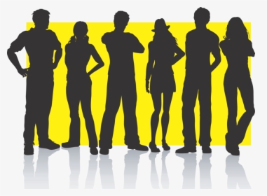 Teen Silhouette, HD Png Download, Free Download