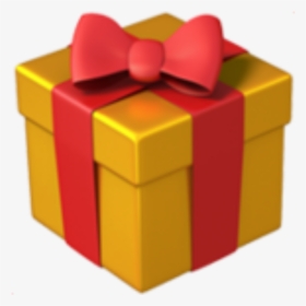 Gift Emoji Png , Png Download - Present Emoji Png, Transparent Png, Free Download