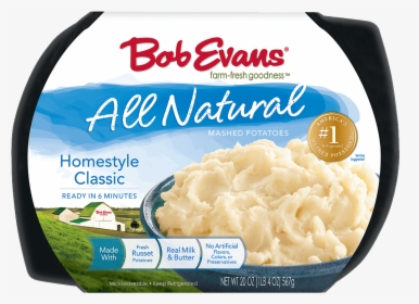 Bob Evans Natural Homestyle Classic Mashed Potatoes - Bob Evans Mashed Potatoes Homestyle, HD Png Download, Free Download