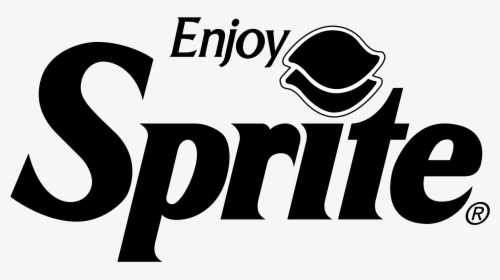 Sprite Logo Png Transparent - Sprite Logo Black And White, Png Download, Free Download