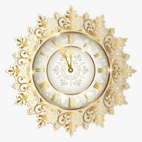 Clocks Clipart New Year - New Year Eve Png, Transparent Png, Free Download