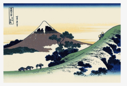 Vector Image Of Fuji Mountain - Thirty Six 36 Views Of Mount Fuji, HD Png Download, Free Download