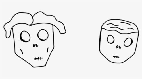 #skull #skullface #today #dark #tumblr #overlay, HD Png Download, Free Download