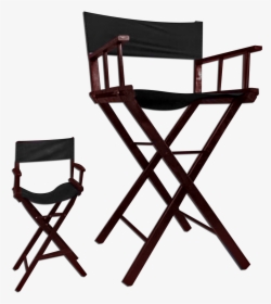 Oversized Directors Chair - Tall Director Black Chair, HD Png Download, Free Download