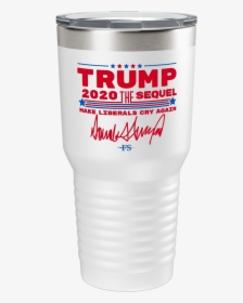 Trump 2020 The Sequel Signature Color Printed Tumbler"   - Pint Glass, HD Png Download, Free Download